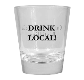 CCDC shot glass